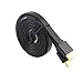 Produktbild Heaviesk Super High Speed   Premium Flache Nudel HDMI Kabel HighSpeed   Für HDMI 3D DVD HDTV 1.5m 3m 5m Stecker-Stecker-Kabel