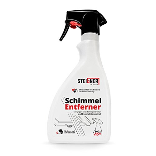 Steigner Anti Schimmelentferner Schimmelpilz Entferner Spray chlorfrei Schimmelvernichter-/reiniger Bad Dusche Polster Holz, 1 Stück, 52563222 - 2