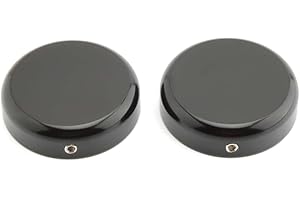 GZYF 2PCS Motorcycle Upper Fork Caps Flush-Mount Fork Stem Covers for Harley FORTY-EIGHT, Dyna, Street Bob, Breakout, V-ROD, Softail