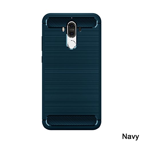 Ivso - Funda protectora para Huawei Mate 9  carcasa de silicona azul turquesa