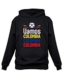 100% Devolución de dinero Green Turtle T-Shirts Sudadera con Capucha para niños - Apoyemos a la Selección Colombia en el Mundial! 12/13A Negro
