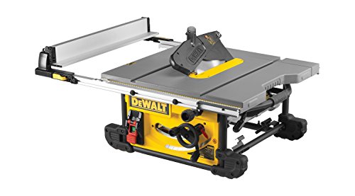 Dewalt DW745-QS Sierra 1.700W-diámetro de 250 mm-Mesa 630 x 570 mm-Portátil, Set de 2 Piezas - DeWalt