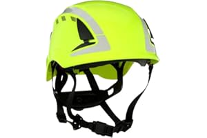 3M SecureFit Schutzhelm, X5014V-CE, neongrün, belüftet, reflektierend, CE