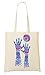 Produktbild Aboriginal Hands In Violet Tragetasche Einkaufstasche