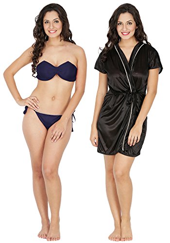 Klamotten Satin Women Sexy Nightwear and Bikini Set Combo 221N-211K RS.349 (65.00% Off) - Amazon