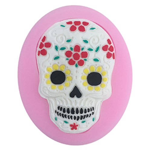 Gazechimp 2pcs Horror Muster Silikon Muffinform Muffin Form Muffinförmchen Kuchen Dessert Cup Cake Pudding Gelee Mini-Cupcake Formenset Kuchenformen Cupcake Form - 2