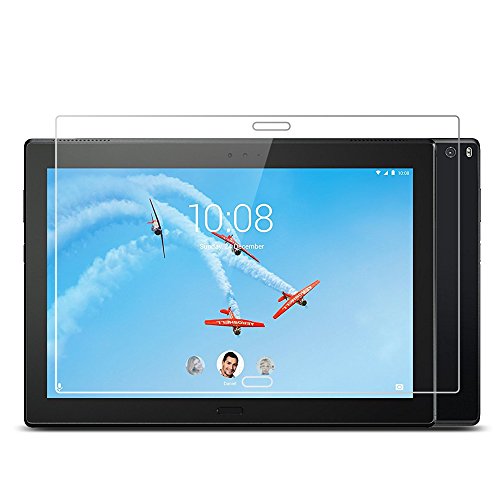 Lenovo Tab4 10 Plus Screen Protector,Ecoye Premium Tempered Glass Screen Protectors for Lenovo Tab 4 10 Plus with 9H Hardness anti-Scratch anti-fingerprint