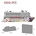 Produktbild HLDX Große Cruise Modell bausteine Set 3D Modell - 4950+ stücke Nano Mini bausteine DIY Spielzeug Kinder männer und Frauen Geburtstagsgeschenk