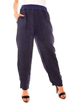 Fragola Moda -  Pantaloni  - relaxed - Donna