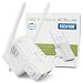 TECHTOO Wireless-N Wi-Fi Range Extender Supports AP, Repeater and Router Mode with Dual External Antennas, Wall Plug, Mode Switch, Power Switch RS.3825.00