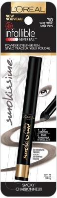 LOreal Paris Infallible Smokissime Powder Eyeliner, Taupe Smoke 703, (Pack of 2) RS.1185 (41.00% Off) - Amazon