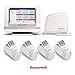 Produktbild Honeywell evohome II Paket mit 4 Regler, Bediengerät & Gateway Smartphone App