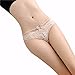 Produktbild Strings,Timogee Frauen Spitze Briefs Höschen Riemen G-String Unterwäsche Unterwäsche,Damen Dessous Tangas Slip Unterhose Erotik Versuchung Nightgown Thongs Frau Reizwäsche Hose (Khaki)