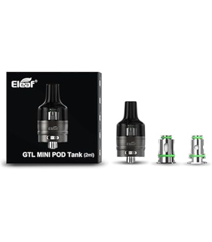 Aspire Finixx Pod Vape Tank with 2 BP Coils Subohm/Nicsalt Tank 2ml
