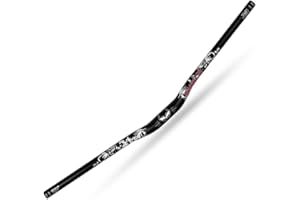 HONSUN Guidon de vélo de route guidon de vélo de montagne 31,8 mm guidon de vélo de montagne 720 mm/780 mm XC guidon de vélo (couleur : coloré) (noir (780 mm))