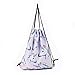 Produktbild Rosa Einhorn Kordelzug Schule Tasche, Einhorn Muster Kordelzug Travel Aufbewahrung Rucksack
