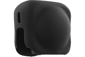 XIHIRCD Silikonowa Oslona Obiektywu do Insta360 x4 Akcesoria, Oslona Ochronna Obiektywu Oslona Obiektywu Kamery Sportowej Elastyczna Akcesoria do Oslony Obiektywu (Czarna)