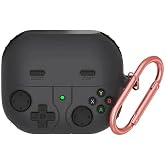 Nanospace Samsung Galaxy Buds3 - Samsung Galaxy Buds3 Pro İle Uyumlu Kılıf Game Fig&uuml;rl&uuml; Silikon Kılıf (siyah)