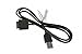 Produktbild Sony USB Daten- / Ladekabel schwarz Original Xperia Tablet S (SGPT12) Serie