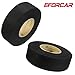 Price comparison product image EFORCAR 2pcs Wiring Harness Tape Heat-resistant Adhesive Cloth Fabric Tape Cable Looms For Car Motorcycle