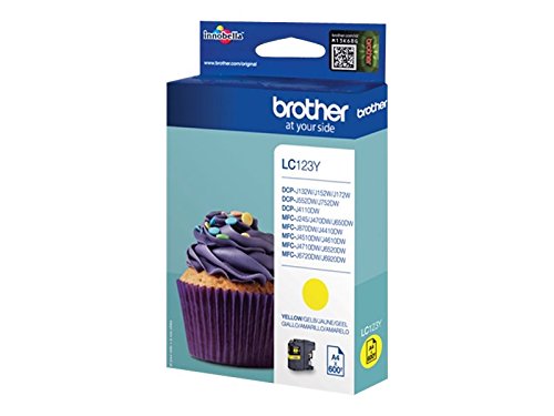 Brother LC-123Y Cartucho de tinta - amarillo LC-123Y