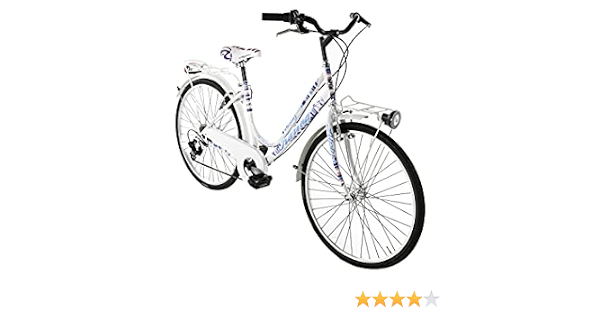 Alpina Bike Kariba, Bicicletta da Ragazza, Bianco, 26\
