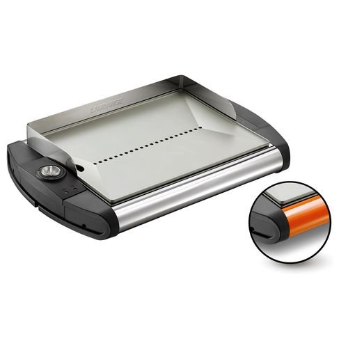 Lagrange 329002 Plancha Electrique Rouge 58 x 38,5 x 15,5 cm