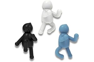 BIGH Pack de 3 Colgadores de Pared - Ganchos pared - Percheros decorativos y Funcionales - Toalleros de baño - Ganchos Adhesivos - Colgador joyería y accesorios sin agujeros