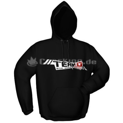 Preisvergleich Produktbild GamersWear TEAM3D Kapu Black (S)