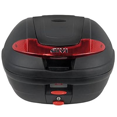 Givi E340N Vision Monolock Topcase avec une Plaque, Noir uni