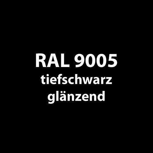 Tupflack 50 ml * viele verschiedene Farben * (RAL 9005 tief-schwarz glänzend)