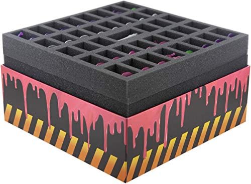 Feldherr Foam tray value set for the Ghostbusters II board game box
