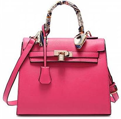 Female Handbags Wild Scarf Kelly Shoulder Messenger Bag Women's Tote Vertical Square Kelly Bag Zipper Vintage Mobile Phone Bag id Bag Zipper Pocket Double Root Fashion Soft Surface Soft Handle inside Patch Pocket