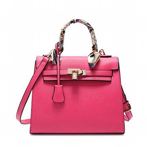 Female Handbags Wild Scarf Kelly Shoulder Messenger Bag Women's Tote Vertical Square Kelly Bag Zipper Vintage Mobile Phone Bag id Bag Zipper Pocket Double Root Fashion Soft Surface Soft Handle inside Patch Pocket