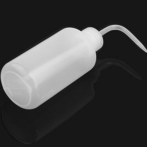 Reka Kolumban 250ml Capacity Transparent Garden Flowers Watering Squeeze Bottle White