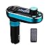 Produktbild cfzc KFZ-FM-Transmitter, Bluetooth Universal Radio-Adapter Wireless-Auto-Kit, unterstützt Hands-Free Calling Micro SD Card 2 USB Flash-Treiber AUX-Eingang und Fernbedienung MP3 Musik Player