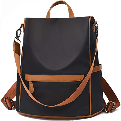 Charmore Mujer Mochila Monedero Mochila de Nylon Escolar Impermeable Bolsos de Hombro a Prueba de Agua