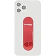 Momostick Flatstick Phone Grip - Juli Series (Word, Fruit, Simple) (Tomato)