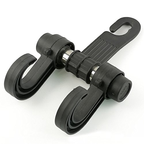 Preisvergleich Produktbild Hemore Tragbare Garderobenleiste für Fahrzeuge, Schwarz