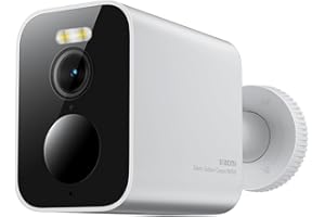 XIAOMI Outdoor Camera BW300 (Videocamera di sorveglianza), alta definzione 2K a colori, sicurezza in ogni condizione meteo, visione notturna, batteria con ultra autonomia, IP67