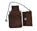 Produktbild Kellnerbörse - Kellnertasche - Brieftasche - beständigem Rindsleder - 5 Fächer eins mit Reißverschluss mit Holster und Kette Braun Vintage - Bar - Restaurant - Taxifahrer