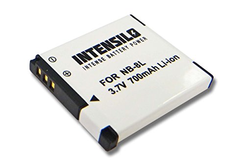 Batterie Li-Ion INTENSILO 700mAh pour appareil photo cam scope CANON Powershot A3150 IS A3200 IS A3200IS A3300IS A3300 IS A3350 IS Remplace NB-8L Batterie Li-Ion INTENSILO 700mAh pour appareil photo cam scope CANON Powershot A3150 IS A3200 IS A3200IS A3300IS A3300 IS A3350 IS Remplace NB-8L