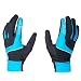 Produktbild Sahoo Fahrradhandschuhe, Touchscreen Handschuhe, iPhone, Samsung, iPad-Bildschirm zum Anfassen Handschuhe, Fahrrad fahren, Wandern, Outdoor-Arbeitshandschuhe, Schutzhandschuhe gepolsterte Zyklus , blau & schwarz, M