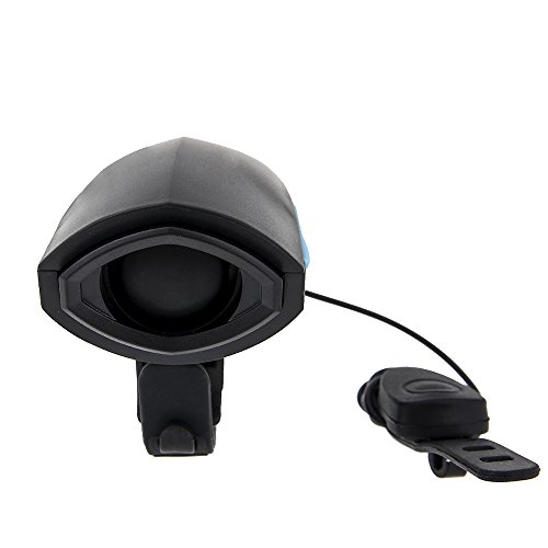 Agapo Fahrradhorn Fahrradhupe Fahrradklingel mit 2 Tönen bis zu 140 dB Wiederaufladbare USB Kabel - 2