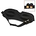 Black Sponge Sleeping Eye Mask Blindfold Eye Shade Earplugs Travel Comfortable
