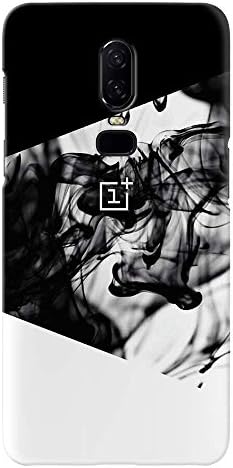 Koveru Designer Printed Back Cover Case For Oneplus 6 (White I)