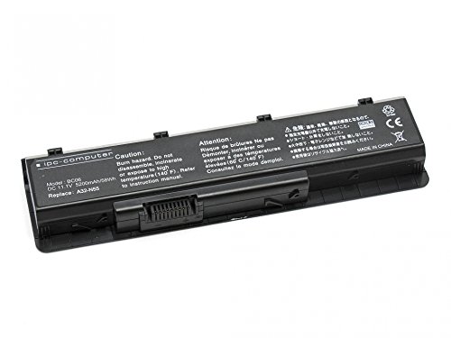 Akku für Asus N75S Serie (58Wh - kompatibel - schwarz)