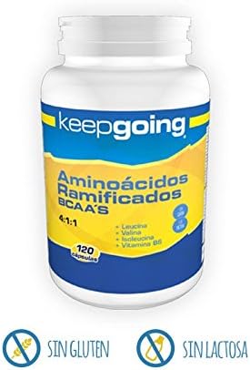 Keepgoing Branched chain amino acids (BCAA's) · 120 caps.
