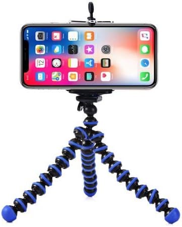Tuga FlexPod blue flexible tripod for smartphone/SLR cameras