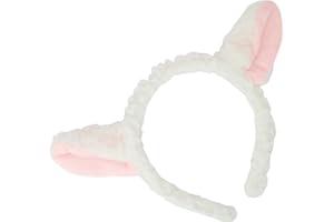 Topkids Accessories Animal Head Bands Adult Women, Kids, Headbands Men, Hen Party, Fancy Dress, Farm Plush Donkey Cow Sheep Christmas Headbands for Adults, Tail & Hair Band Costume